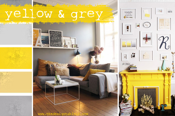chartreuse yellow grey