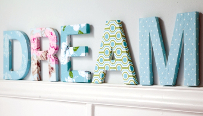 IDEAS Fabric Covered Letters DIY (5)