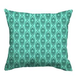 A retro geo pattern from Design Team called "Shield" via CityMob | http://citymob.co.za/sale/1264/up-to-55-off-deco-scatter-cushions