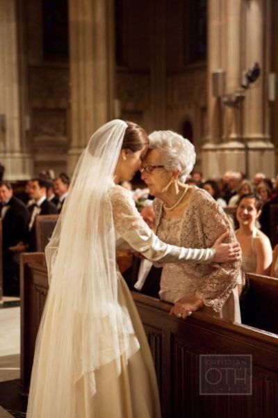 Perfect & lovely acknowledgement of a strong bond between two women of different generations. Says it all... | http://www.christianothstudio.com/home