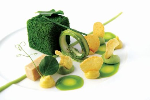 Vegetarian dish created by Candice Philip, a renowned chef at the Five Hundred Restaurant at the Saxon Hotel. Candice prides herself on her ability to use strange flavours to create unexpected journeys. She has recently created an innovative vegetarian dish that began with a simple pea. Using peas, wasabi, lemon crème and parsnip fudge, she turned peculiar combinations into a well-rounded taste experience. [To vote SMS MBOISA+VEGETARIAN DISH to 40619 at a cost of R1.50 per SMS]