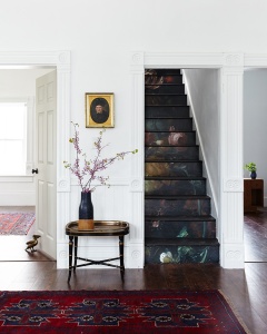 10 Wonderful Wallpapered Staircases